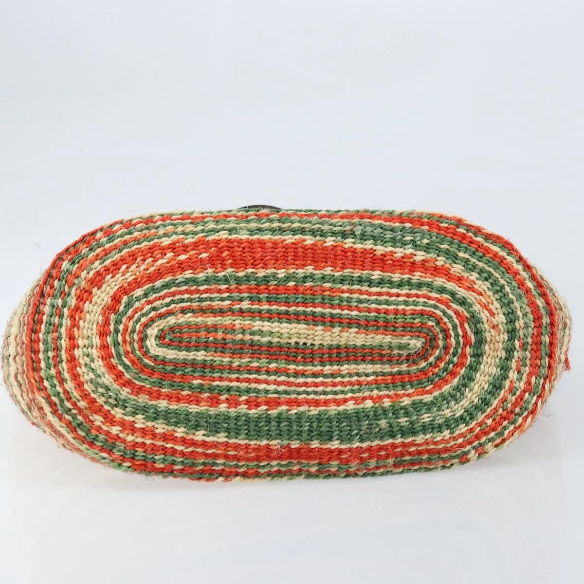 Loewe Striped Raffia Tote Bag