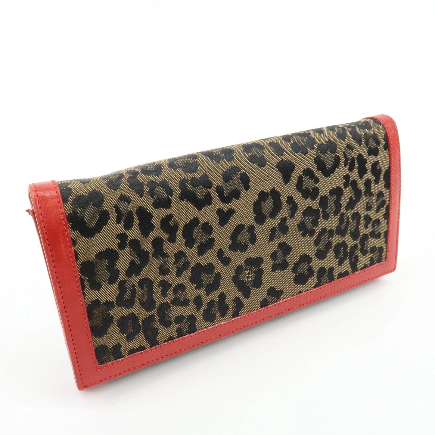 Fendi Leopard Long Wallet