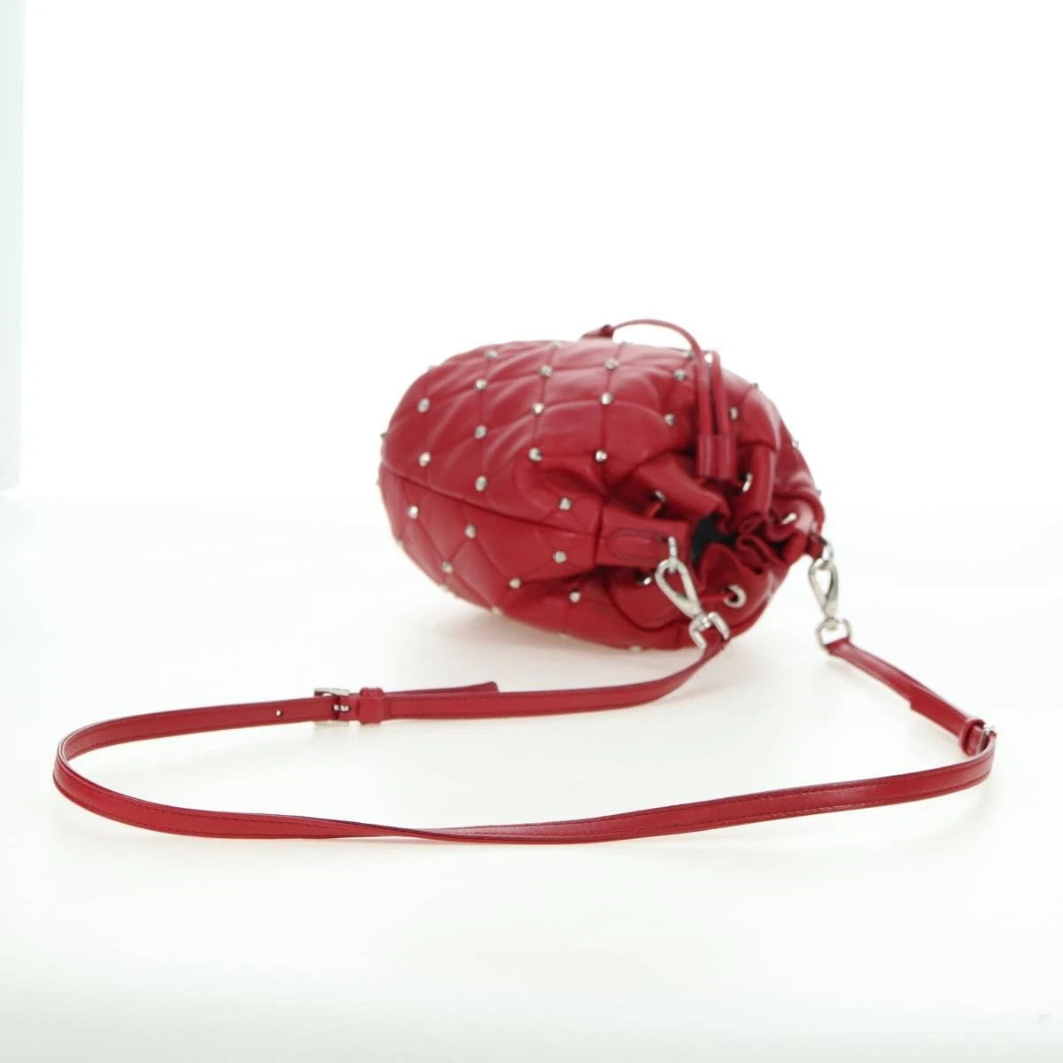 Miu Miu Studded Bucket Shoulder Bag