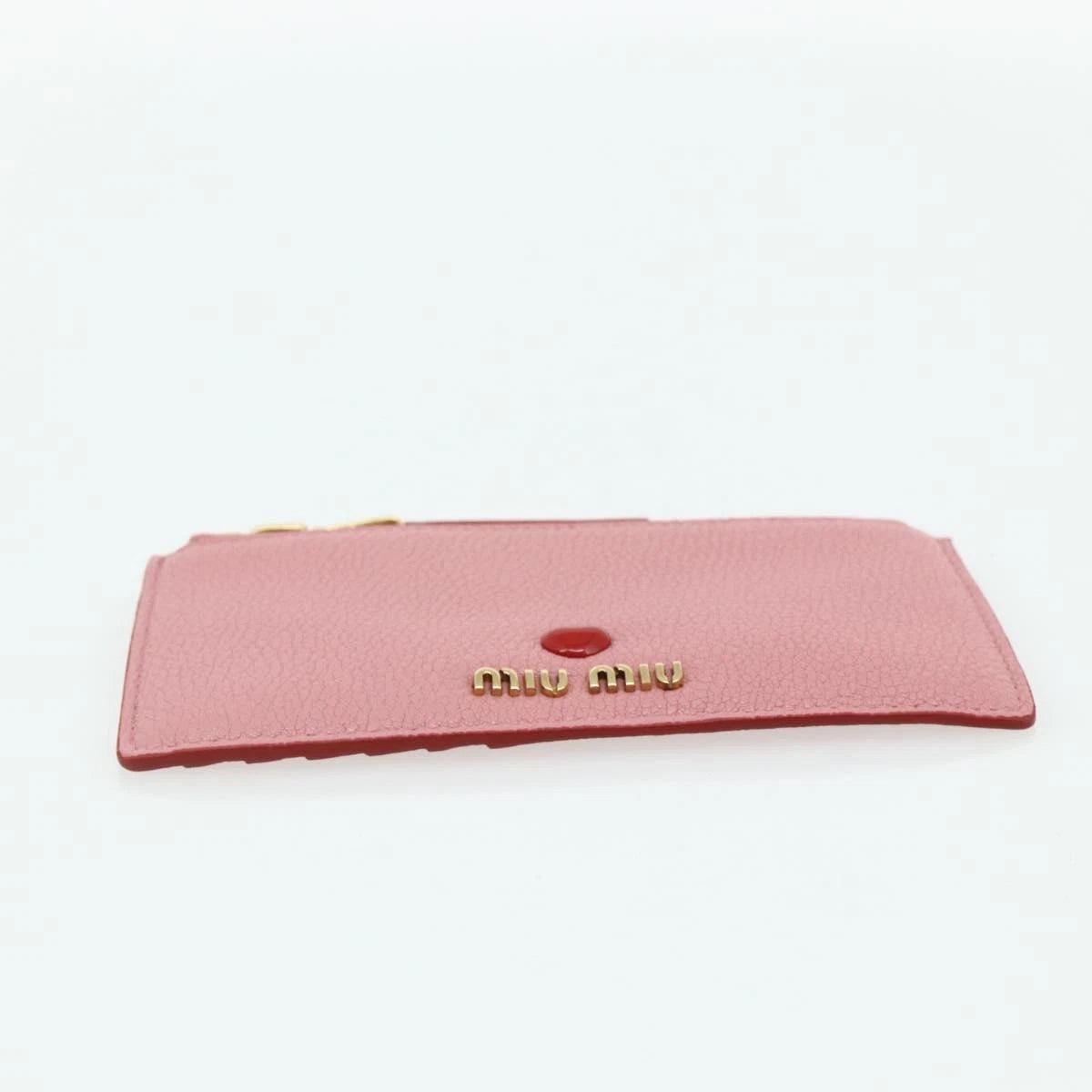 Miu Miu Madras Card Case