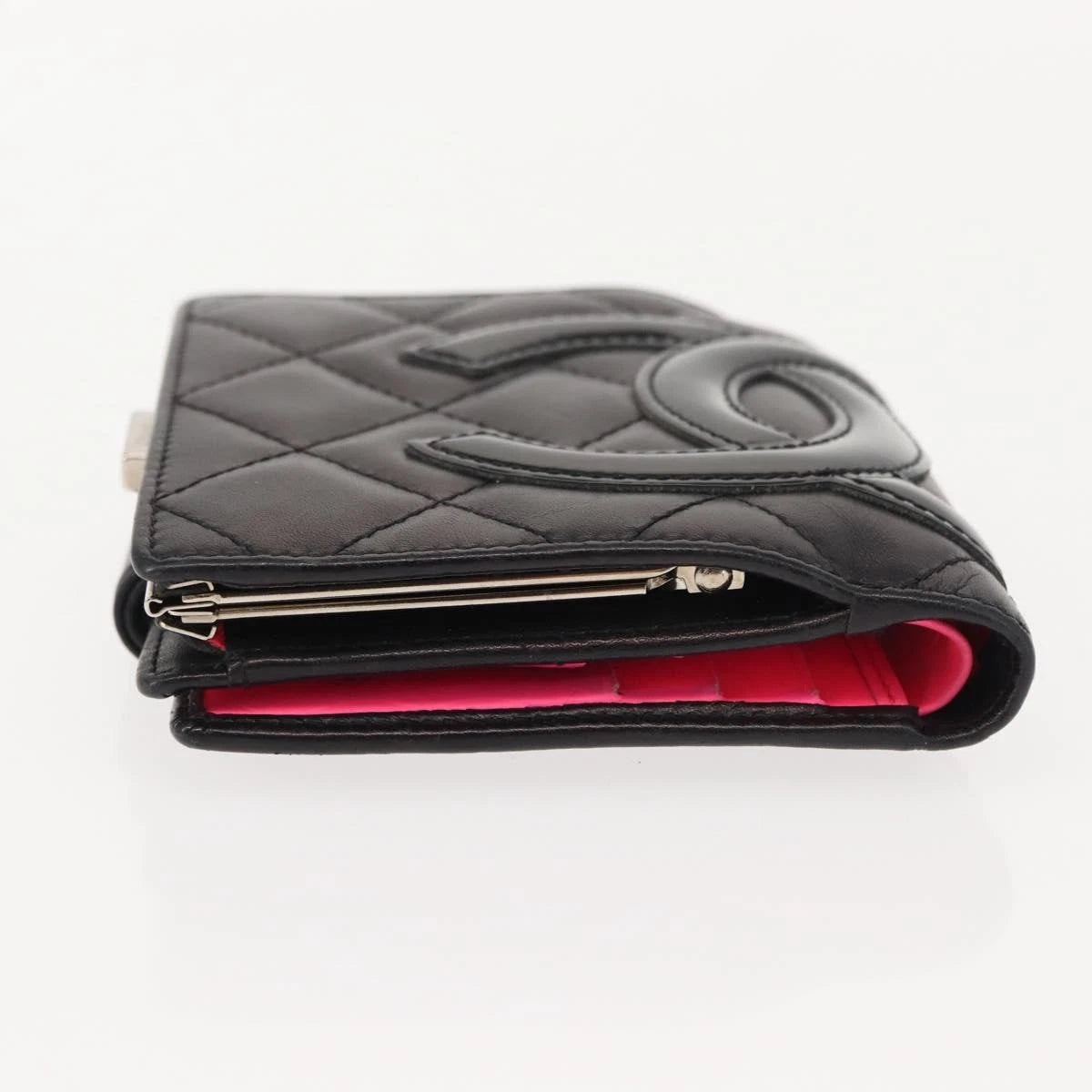 Chanel Cambon Line Calf Skin Wallet