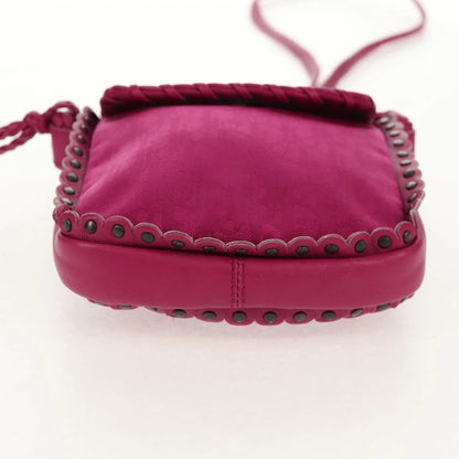 Christian Dior Trotter Canvas Shoulder Bag