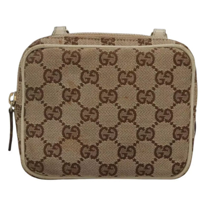 Gucci Canvas Shoulder Pouch