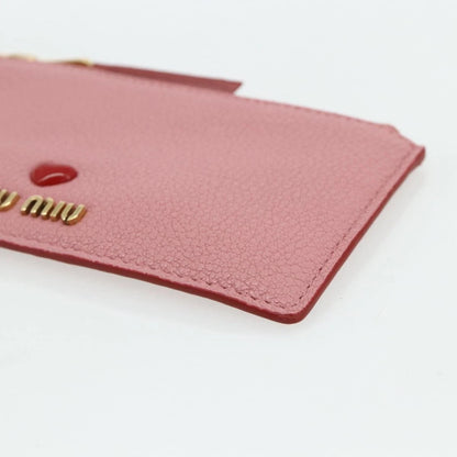 Miu Miu Madras Card Case