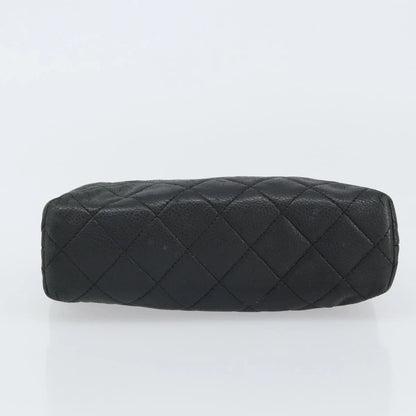 Chanel Grained Calf Skin Pouch