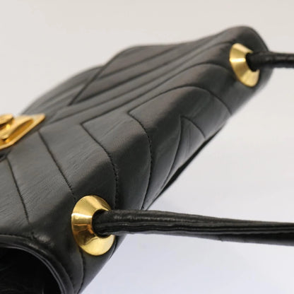 Chanel V Stitch Lamb Skin Shoulder Bag