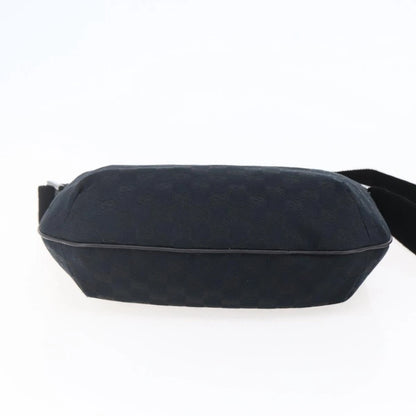 Gucci GG Half Moon Canvas Shoulder Bag