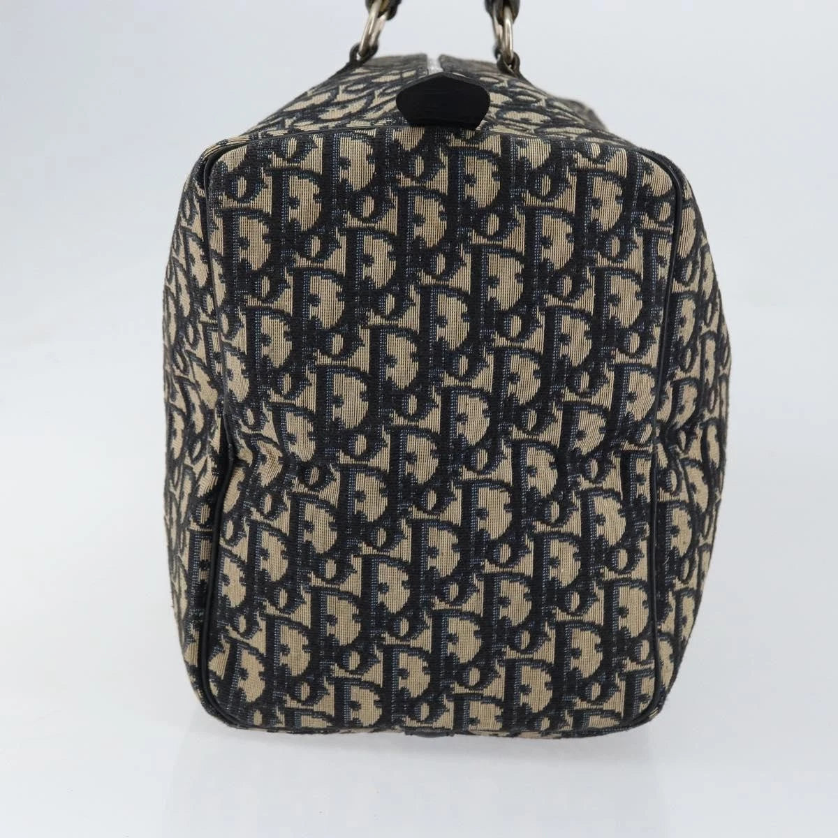 Christian Dior Trotter Canvas Boston Bag