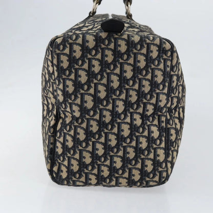 Christian Dior Trotter Canvas Boston Bag