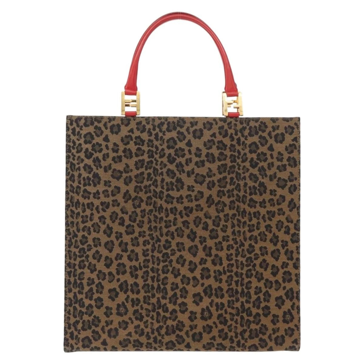 Fendi Leopard Tote Bag