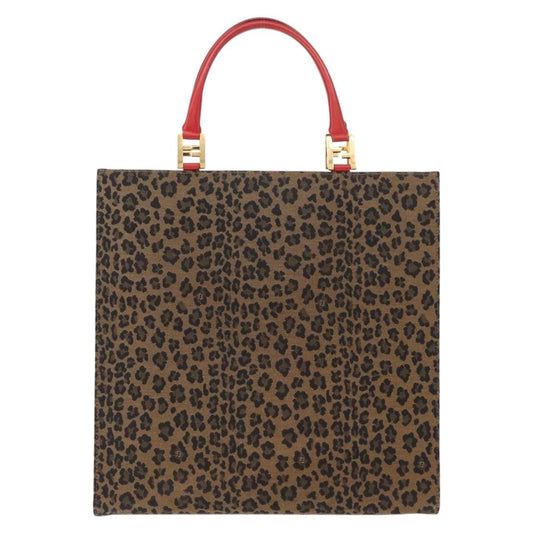 Fendi Leopard Tote Bag