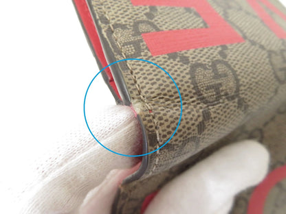 Gucci GG Supreme LOVE Bifold Wallet