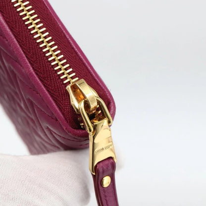 Miu Miu Matelasse Wallet