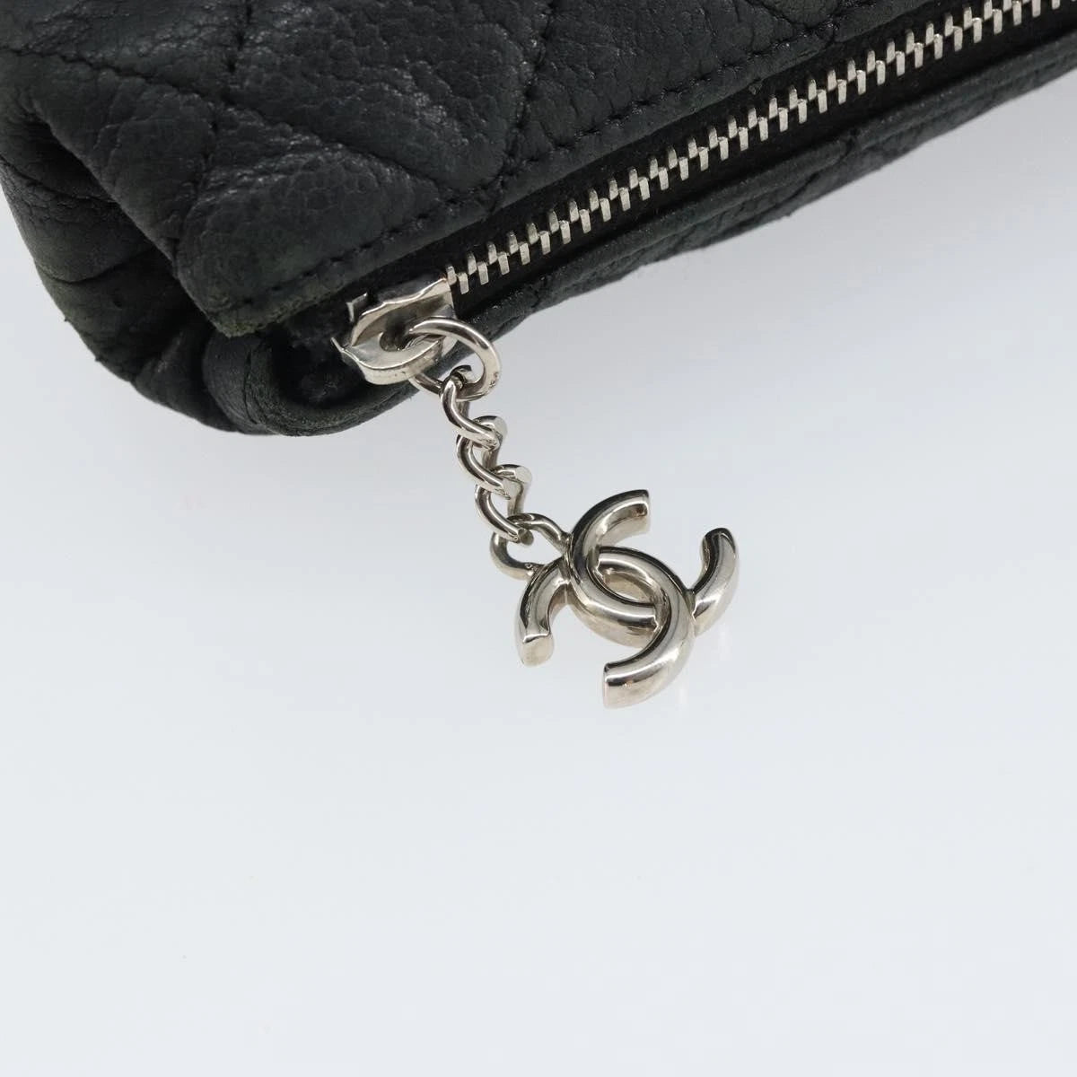 Chanel Grained Calf Skin Pouch