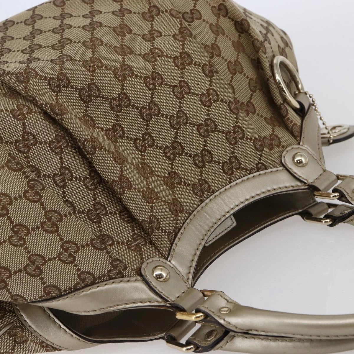 Gucci GG Canvas Sukey Hand Bag
