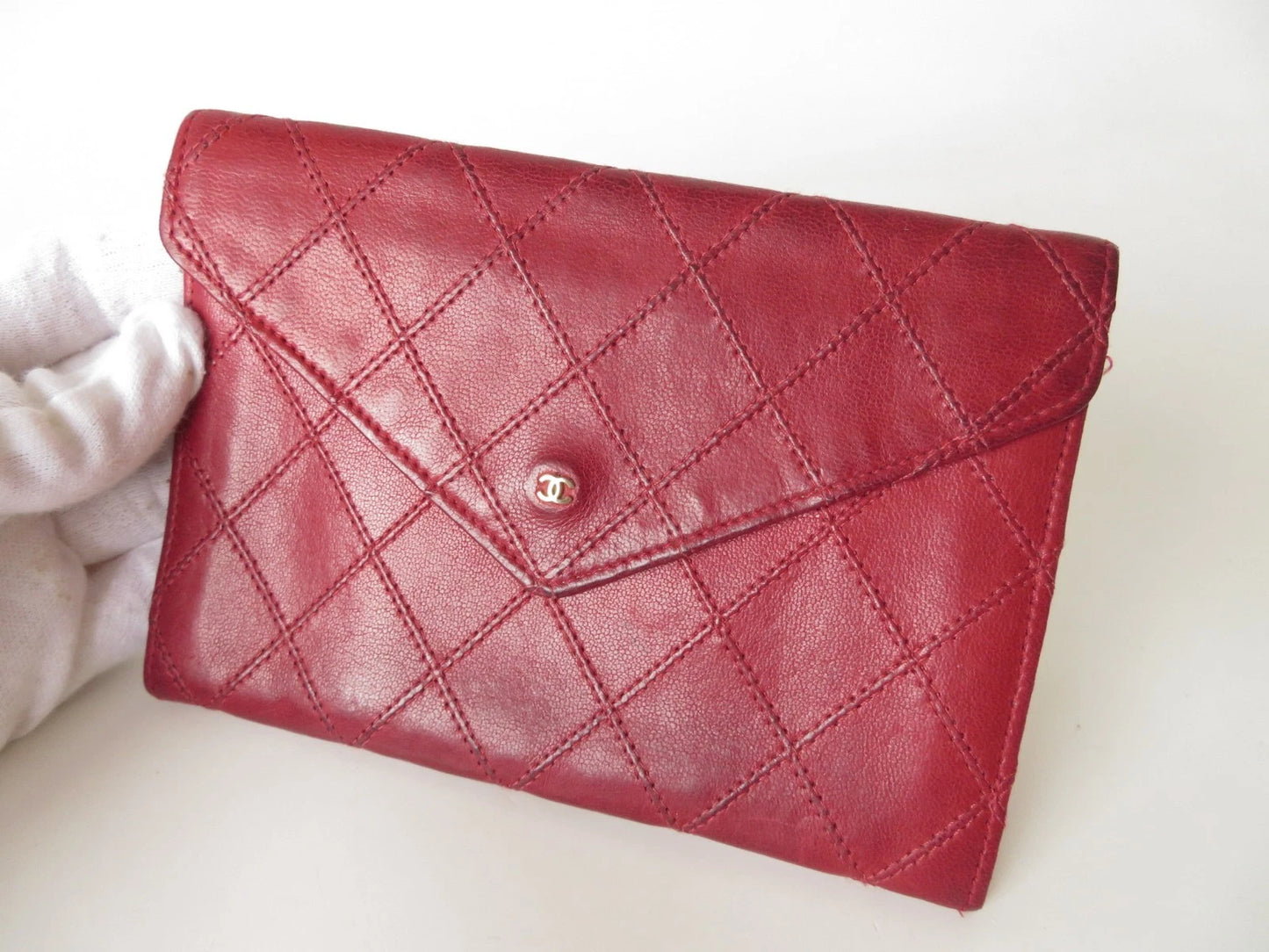 Chanel Quilted Leather Bifold Wallet