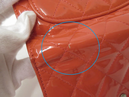 Chanel Patent Leather Bifold Wallet