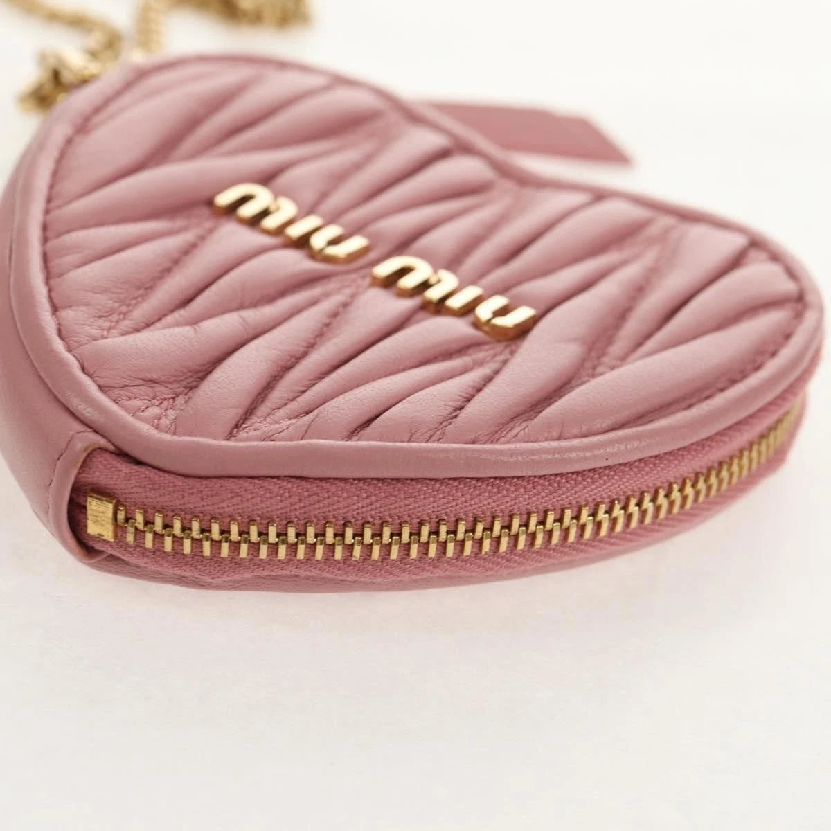 Miu Miu Matelasse Coin Purse