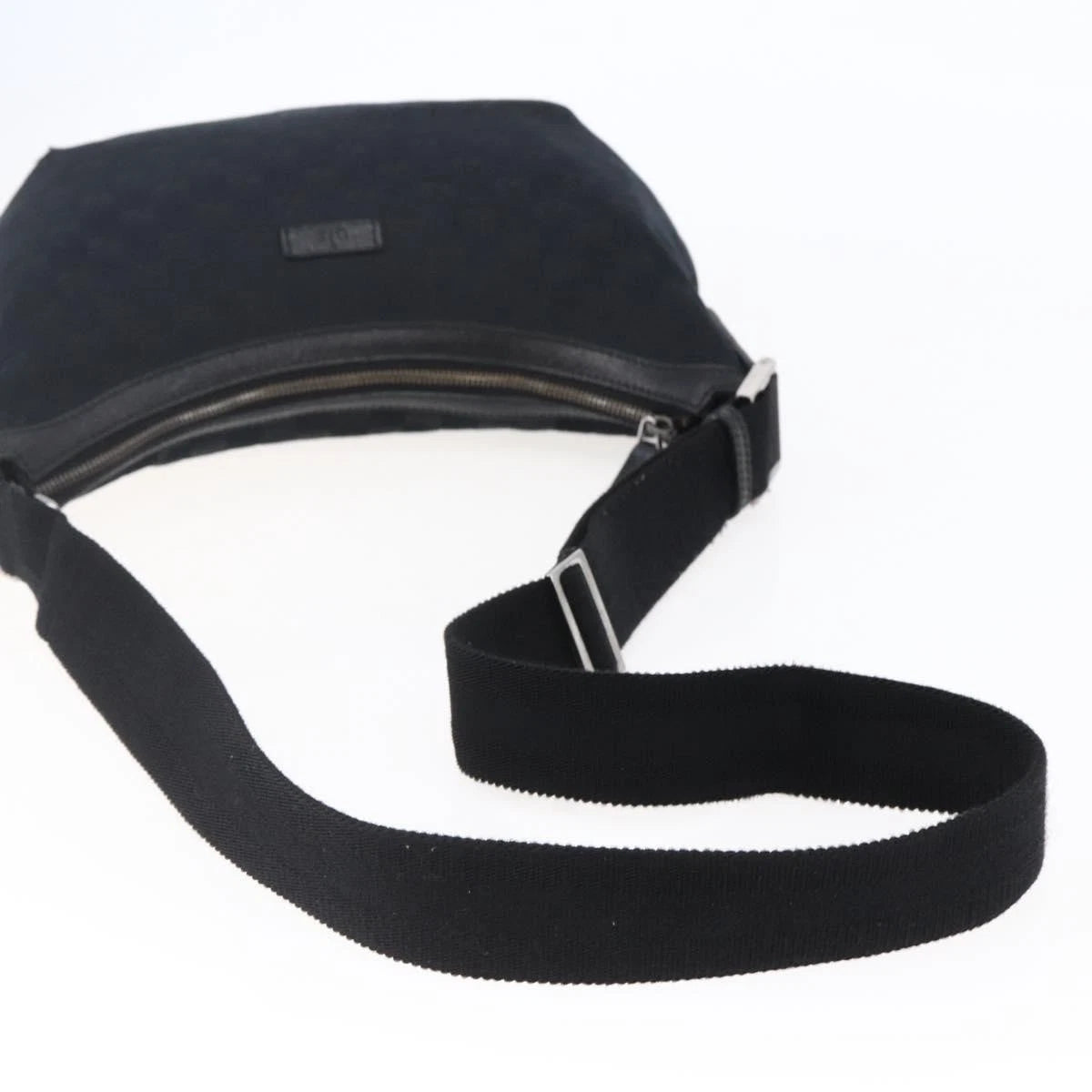 Gucci GG Half Moon Canvas Shoulder Bag