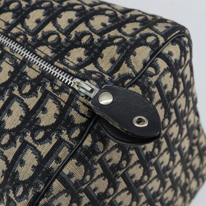 Christian Dior Trotter Canvas Boston Bag