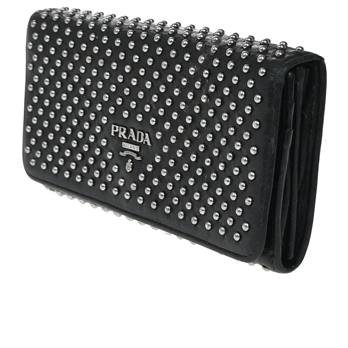 Prada Studded Wallet