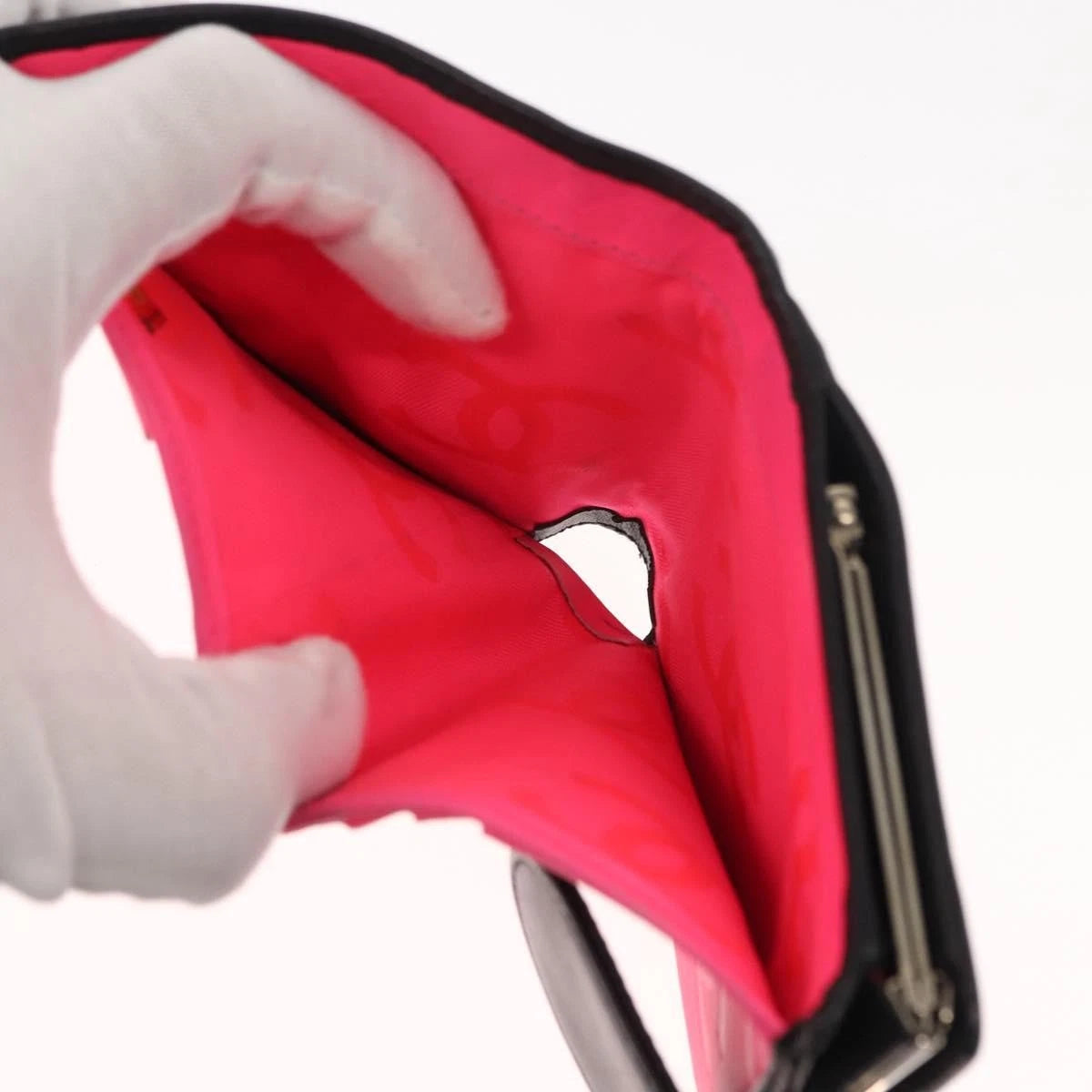 Chanel Cambon Line Calf Skin Wallet