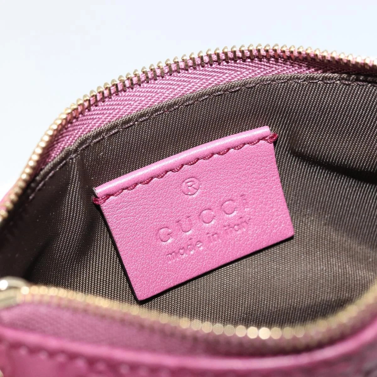 Gucci Micro Guccissima Coin Purse/Key Pouch