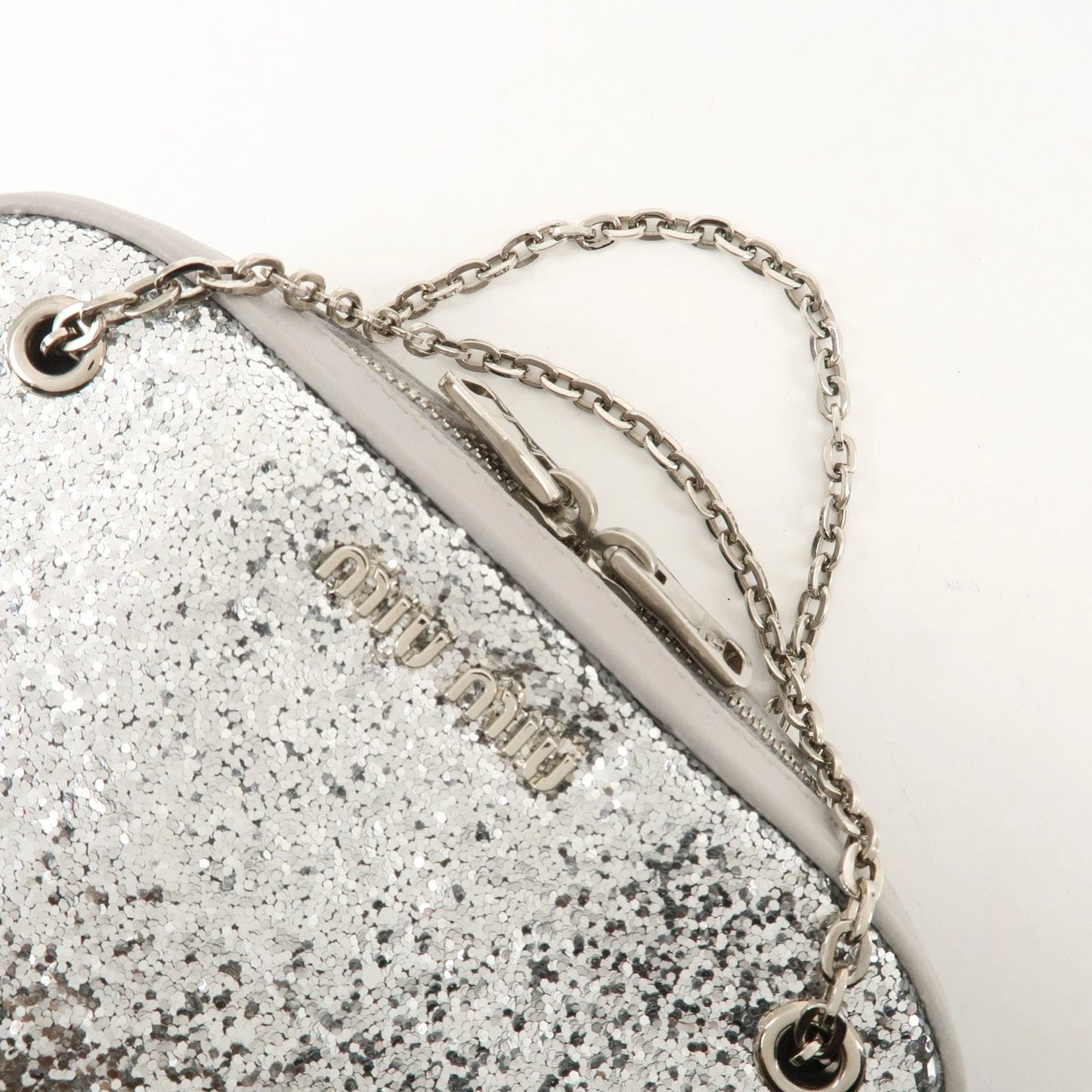 Miu Miu Glitter Pouch/Shoulder Bag