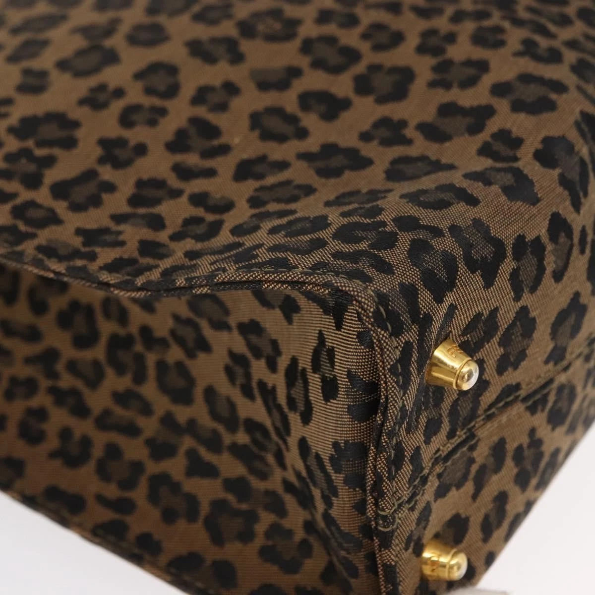 Fendi Leopard Tote Bag