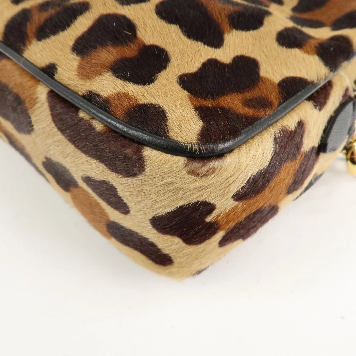 Miu Miu Leopard Shoulder Bag