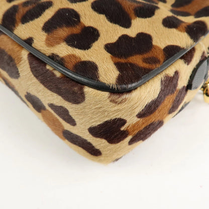 Miu Miu Leopard Shoulder Bag