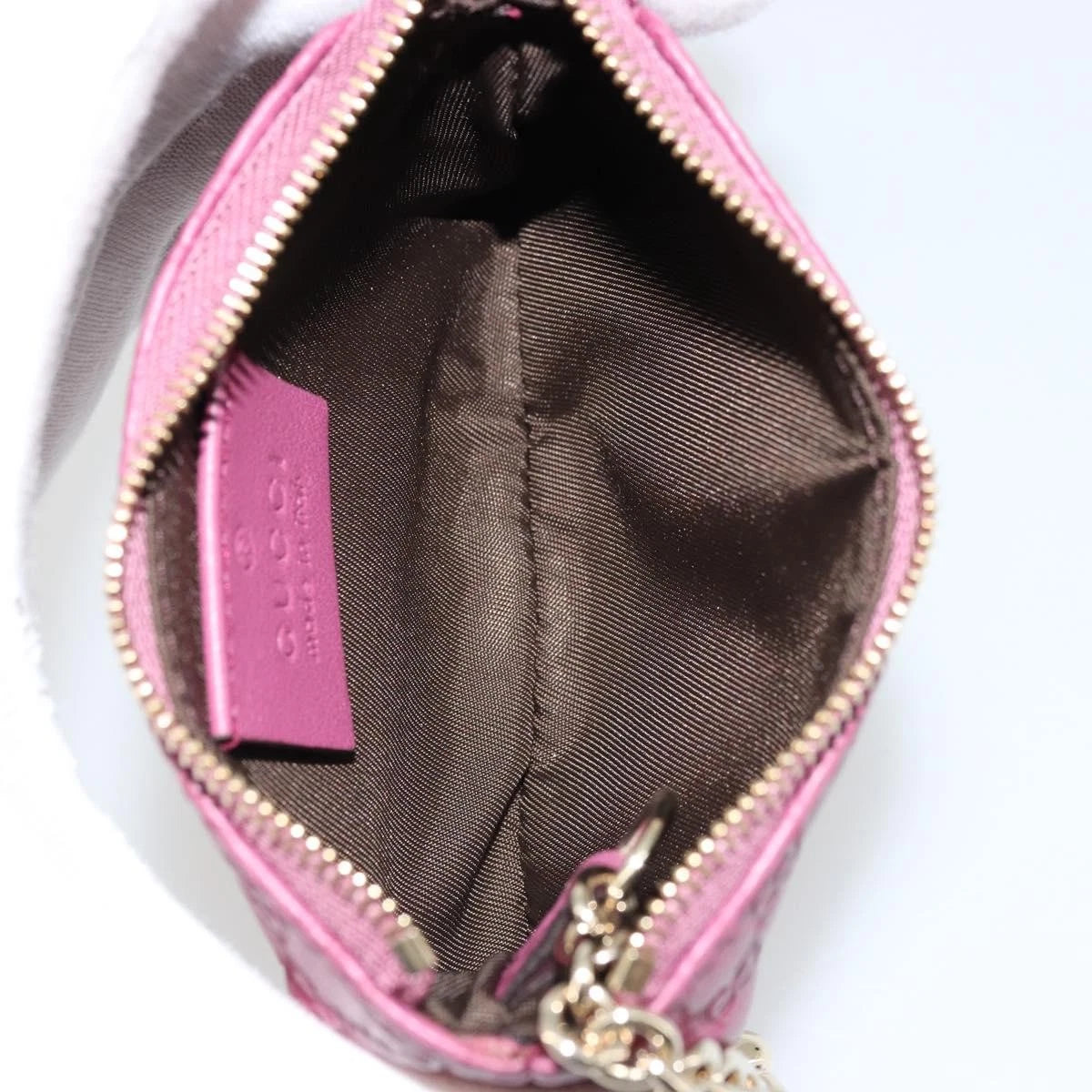 Gucci Micro Guccissima Coin Purse/Key Pouch