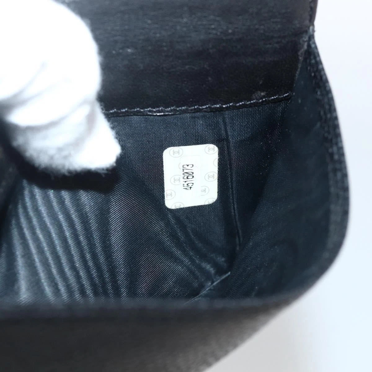 Chanel COCO Mark Grained Calf Skin Wallet
