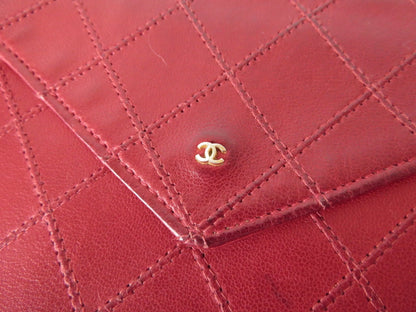 Chanel Quilted Leather Bifold Wallet