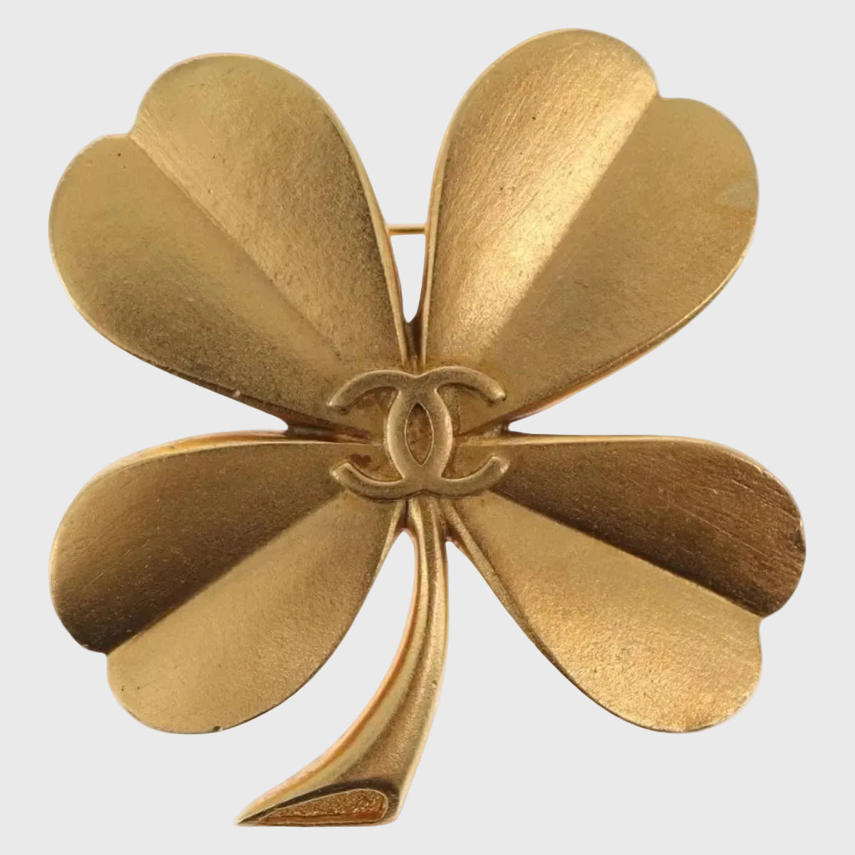 Chanel Lucky Clover Brooch