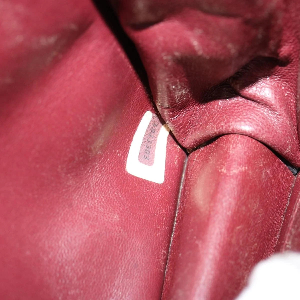 Chanel V Stitch Lamb Skin Shoulder Bag