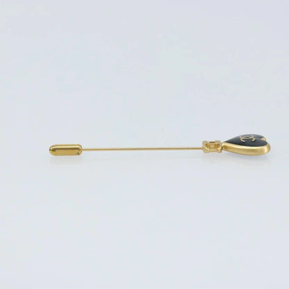 Chanel Enamel Heart Pin Brooch