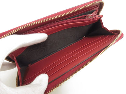 Gucci GG Supreme LOVE Zippy Wallet