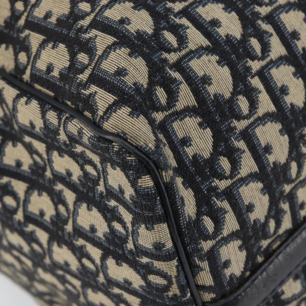 Christian Dior Trotter Canvas Boston Bag