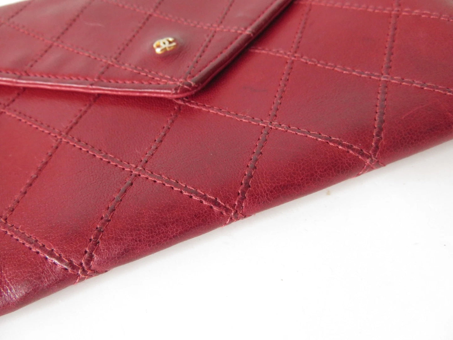 Chanel Quilted Leather Bifold Wallet