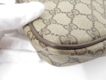 Gucci PVC GG Supreme Crossbody Bag