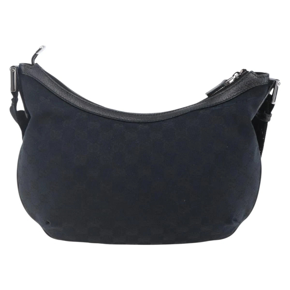 Gucci GG Half Moon Canvas Shoulder Bag