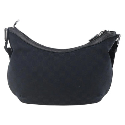 Gucci GG Half Moon Canvas Shoulder Bag