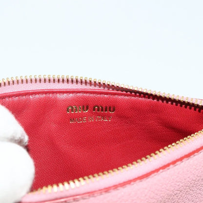 Miu Miu Madras Card Case