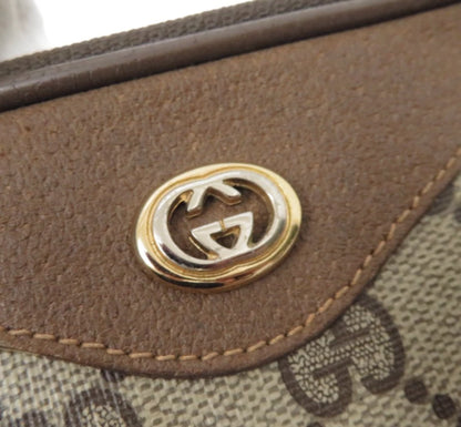Gucci PVC GG Supreme Crossbody Bag
