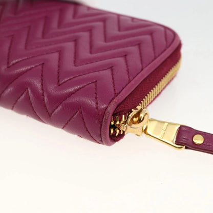 Miu Miu Matelasse Wallet