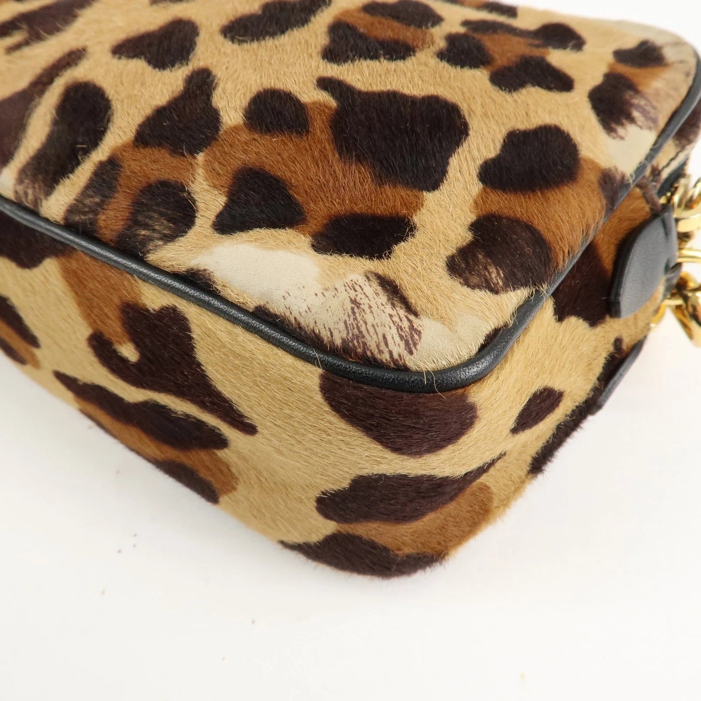 Miu Miu Leopard Shoulder Bag
