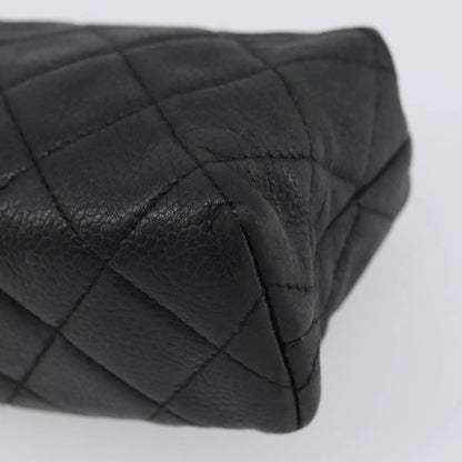 Chanel Grained Calf Skin Pouch