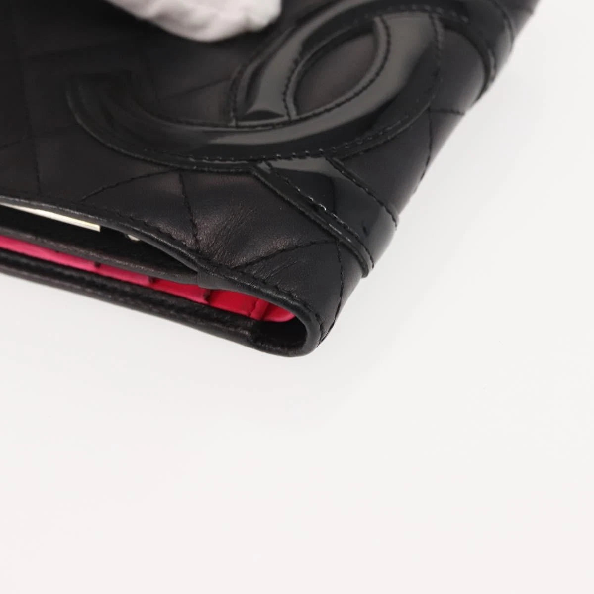 Chanel Cambon Line Calf Skin Wallet