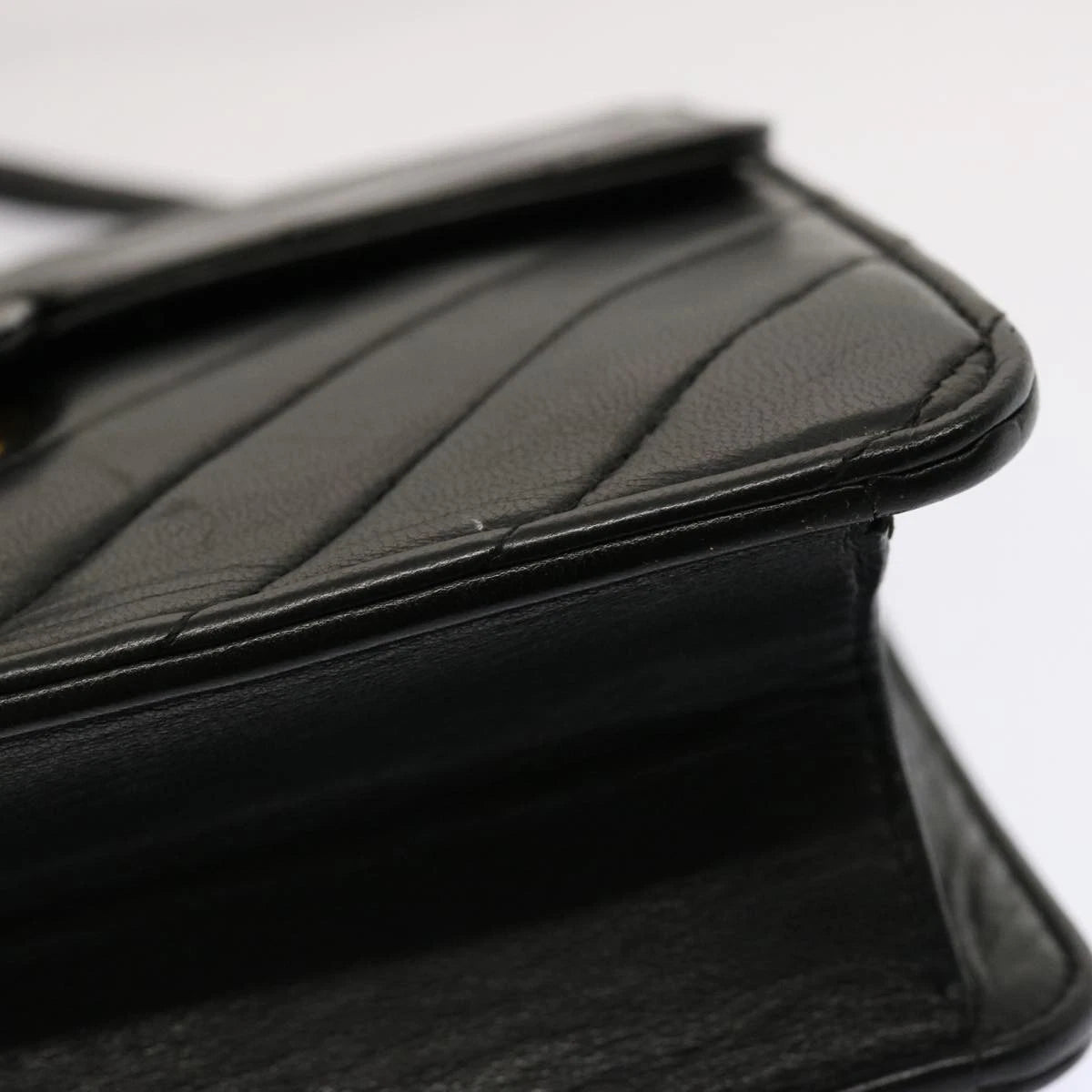 Chanel V Stitch Lamb Skin Shoulder Bag